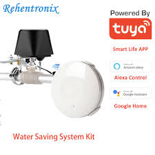 Fires can be devastating, but water damage is a far more common risk. Water Saving Home Automation Smart Valve Amazon Alexa Google Linkage Alarm Wifi Water Leakge Detector With Di Sound Alarm Building Automation Aliexpress