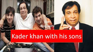 Kader Khan Family With Wife Son Sarfaraz Shahnawaz Khan Family Members Stars Biography Youtube To verify, just follow the link in the message. kader khan family with wife son