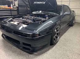 #nissan #silvia #s13 #240sx #pignose #modified #custom #jdm #drifter #slammed #stance. 1987 Toyota Supra Turbo With 18x9 5 Avid1 Av6 And Federal 245x40 On Air Suspension 607826 Fitment Industries