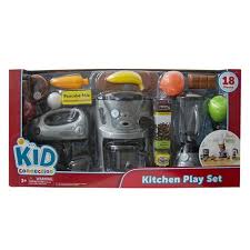 Kc 3pk Kitchen Set Walmart Com Kids Connection Kitchen Sets Play Kitchen