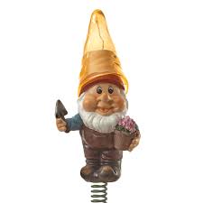 Decorative items are not simply displayed to show the beauty of a house but also reflect your wonderful lifestyle. Solar Powered Led Garden Gnome Stake With Lighted Hat Yellow Walmart Com Walmart Com