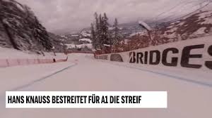 Der ehemalige skirennfahrer hans knauß ist zu gast bei willkommen österreich. Hans Knauss Bestreitet Fur A1 Die Streif Youtube