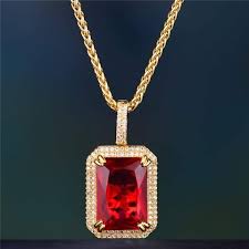 He is the 8th espada in sosuke aizen's army of arrancar. 14k Gold Iced Cube Ruby Pendant From Aporro On 21 Buttons