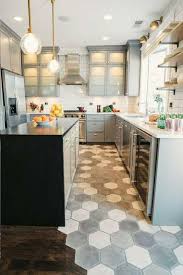 Shop wayfair for all the best hexagon floor tile. Wood Floor Tiles And Grey Hexagon Floor Tiles For Kitchen Shop Furniture Online In Singapore