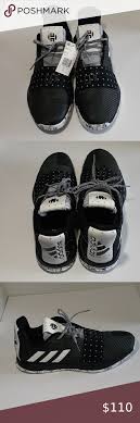 With harden out, the nets have turned to guards bruce brown and mike james, with brown taking this article first appeared on hoops rumors and was syndicated with permission. Adidas Harden Vol 3 Cosmo Black And White New Adidas James Harden Vol 3 Cosmo Black And White Boost Style Bb7723 Men Shoes Mens Baby Shoes Clothes Design