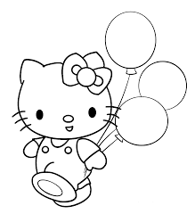 Free printable small balloon pattern. Balloons Coloring Pages