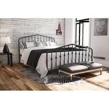 Home design ideas > beds > queen platform bed frame walmart. Novogratz Bushwick Metal Bed Queen Black Walmart Com In 2020 King Metal Bed Metal Platform Bed Queen Metal Bed