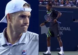 HINDRANCE? Monfils defends his "unprofessional" moves vs. Isner