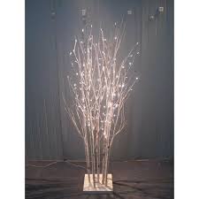 160 Light Led Lighted Tree White Birch Trees Tree Branch Decor Led Lights