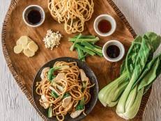 Even though it's often confused with chow mein before we dive into the recipe, i just wanted to take a second to wish my dad a happy, happy birthday. Classic Lo Mein Noodles Recipe Jet Tila Food Network