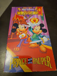 Walt Disney Mini Classics Prince and the Pauper VHS Mickey Mouse & Friends  Works 717951185037 | eBay