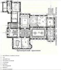 Plan Kshesinskoj Osobnyak Mansion Plans Floor Plans How To Plan