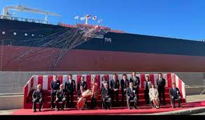 Dubes Ri Di Jepang Resmikan Kapal Super Tanker Pertamina Pride