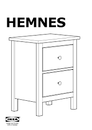 We bought two bedside tables with doors on front. Hemnes Chest With 2 Drawers White Ikeapedia