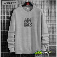 Jual Sweater Oversize Pria Wanita Big Size Bahan Adem Basic Premium Jumbo  XXL XXXL XXXXL XXXXXL adds