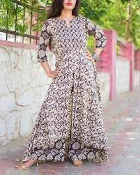 Kalamkari Asymmetric Set Indian Fashion Designers Designer Kurti Patterns Printed Long Dresses