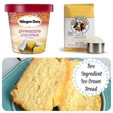 How do i make banana bread with self rising flour? Ice Cream Bread Two Ingredient Recipes Daily Dish Recipes