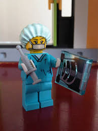 Lego Nurse Is Showing A X Ray Diagnostic Imaging Health Careers Radiation Therapist