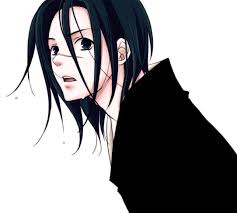 Pin By Susan Sader On Naruto Blue Black Hair Black Hair Naruto Characters