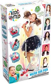 Kids united is a french musical group that consists of five children (six children when the group was formed) born between 2004 and 2009. Canal Toys Electronique Kids United Micro Sur Pied Ct07202 Amazon Fr Jeux Et Jouets
