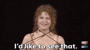 People often use the generator to customize established memes , such as those found in imgflip's collection of meme templates. Id Like To See That Gifs Get The Best Gif On Giphy