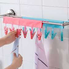 Shop for clothes hanging rails at walmart.com. Buy Multifunctional Portable Cloth Drying Rack Foldable Bathroom Towel Socks Hanger Clip At Affordable Prices Free Shipping Real Reviews With Photos Joom