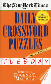 Learn about new york with free printables including a new york word search, crossword, vocabulary words, map, and state symbols coloring pages. New York Times Daily Crossword Puzzles Tuesday Volume I New York Times Maleska Eugene 9780804115803 Amazon Com Books