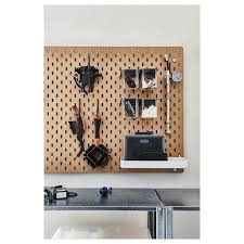 Skadis Pegboard Wood Width 30 Height 22 Ikea Peg Board Ikea Storage