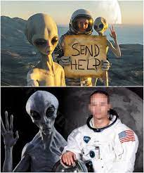 Astronaut gets captured by 300 aliens that have been living on the moon for 1000 years by themselves In December 1974, astronauts are sent on a secret mission to the Moon to