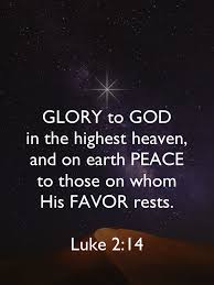 Glory to god in the highest verse. Pin On Bible Verses