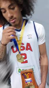 #WATCH: Fil-Am Nation's Lino Mark takes pride in winning the #SmartNBTC  Most Outstanding Player award—fueling his journey as he heads to Rutgers 🏀  , 📹 Jerod Orcullo/Tiebreaker Times