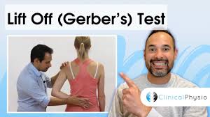Image result for Lift-Off Subscapularis Test