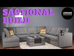 Lovesac Sactional Build Youtube Lovesac Sactional Sactional Lovesac