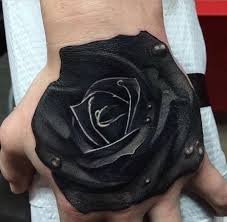 All Black Rose Tattoo Black Flowers Tattoo Rose Tattoos For Men Black Tattoo Cover Up