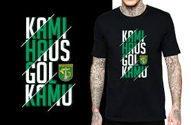Namun jika kamu ingin memesan kaos dengan desain ini di konveksi kami maka gambar desain kaos psm makassar berikut bisa di custom dengan konsep psm makassar seuai keinginan kamu. Cara Desain Kami Haus Gol Kamu Ala Persebaya Store Saveas Brand Blog Artikel Desain Grafis Dan Komunikasi