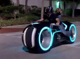 Electric Tron Lightcycle Outed By Parker Brothers Tron Bike Futuristic Motorcycle Tron Light Cycle