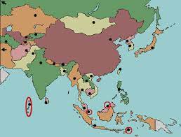 Map of asia with capitals. Test Your Geography Knowledge Asia Capitals Quiz Lizard Point Quizzes