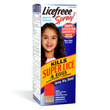 Hair sprays are not necessary to kill head lice and can do more harm than good if inhaled or ingested. Licefreee Spray Instant Head Lice Treatment 6 0 Fl Oz Walmart Com Walmart Com