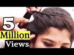Easy Hair Style For Long Hair Puff Hair Style Ladies Hair Style Videos 2017 Youtube Hair Puff Ladies Hair Style Video Womens Hairstyles