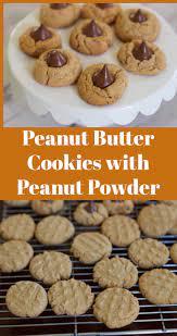 Peanut Butter Cookies With Peanut Powder Pb2 Recipes Peanut Butter Powder Recipes Peanut Recipes Peanut Butter Recipes