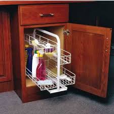kitchen base cabinet pull out organizer