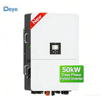 Inversor Híbrido Deye de 50KW, SUN-50K-SG01HP3-EU-BM4, Trifásico, Inversor  Solar de Alto Voltaje, en Existencia