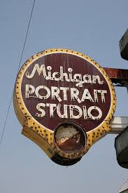 Vintage Neon Portrait Sign Vintage Neon Signs Neon Signs Signs