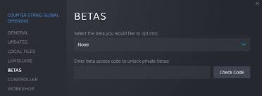 The text says enter beta access code to unlock private betas:. Fix Csgo Stuttering In 6 Easy Ways