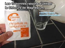 10 Bonnes Raisons D Utiliser Le Chlorure De Magnesium Chlorure De Magnesium Magnesium Clorure De Magnesium