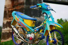 Modifikasi yamaha vega r new super blue simple semoga terinspirasi. 20 Kumpulan Modifikasi Vega Zr Terlengkap Di Tahun Ini