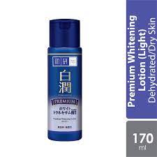It's similar to the neutrogena brand, but i feel like this product doesn't leave even a bit of white residue behind even once you start sweating, so i vote hada labo. Hada Labo Premium Whitening Lotion Light Alpro Pharmacy