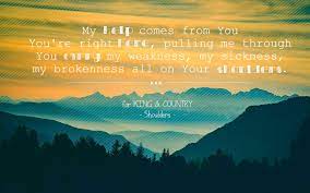 For King And Country Shoulders Landscape Mountain Wallpaper Sunset Wallpaper