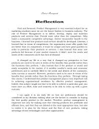 The example is simply a snippet of the content of a reflection paper. Reflective Essay Sample University Research Paper Directory