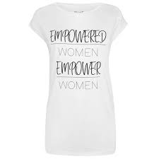 usa pro empowered women slogan t shirt